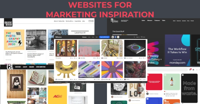 9 websites for marketing inspiration