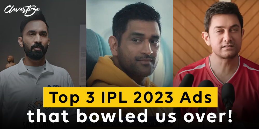 Top 3 IPL 2023 Ads that bowled us over!