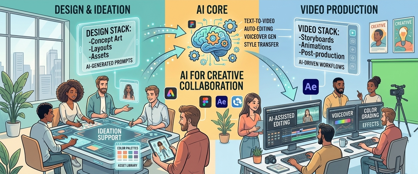 AI Creative Stack: How Video and Design Teams Work Together