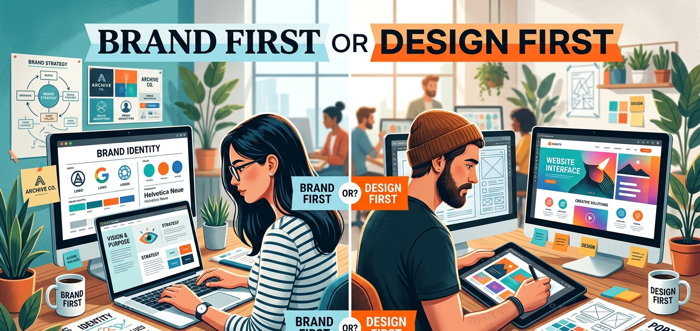 Brand First or Design First: A Strategic Guide for Modern Marketing